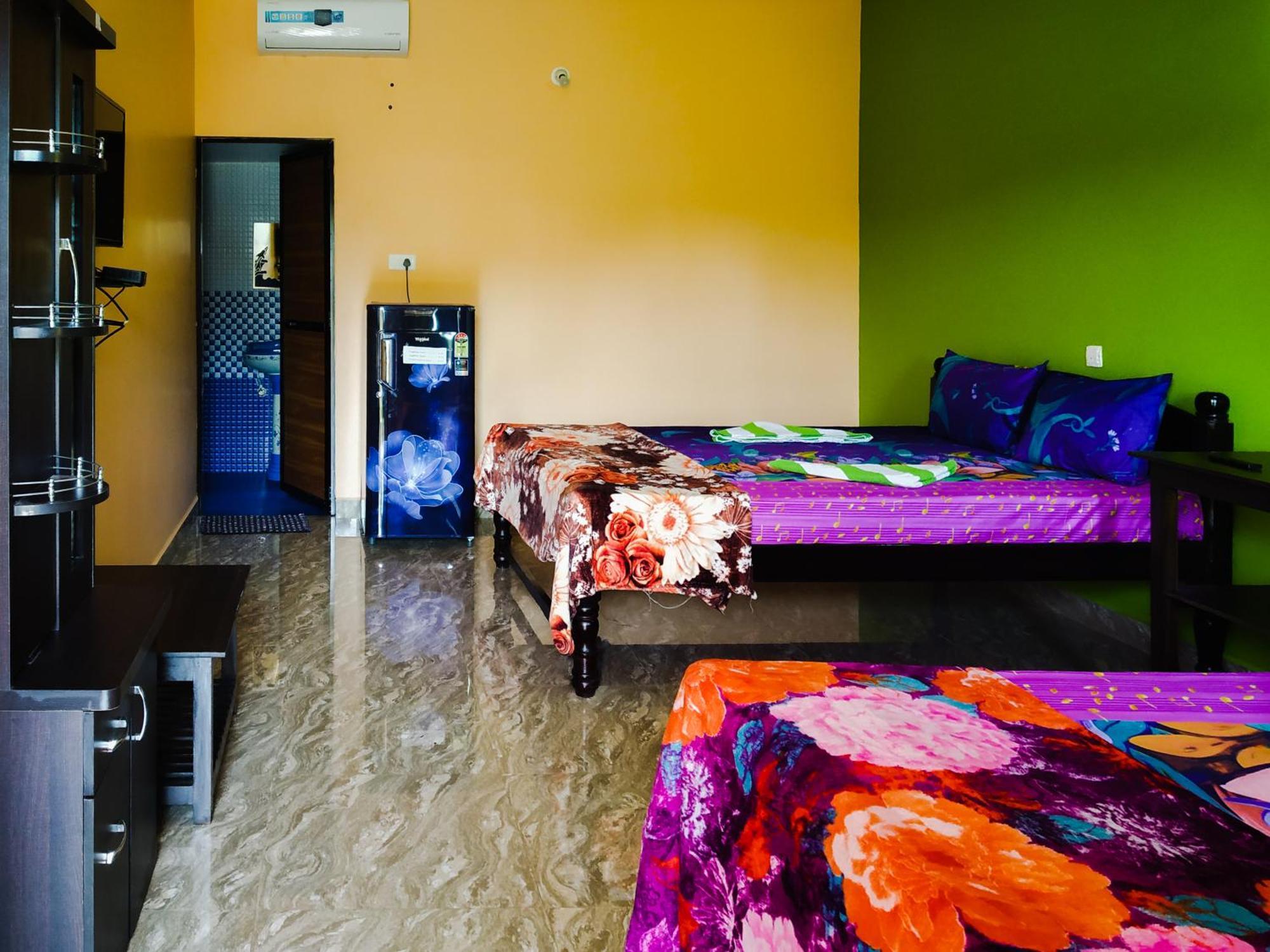 Sai Guru Guest House アンジュナ エクステリア 写真